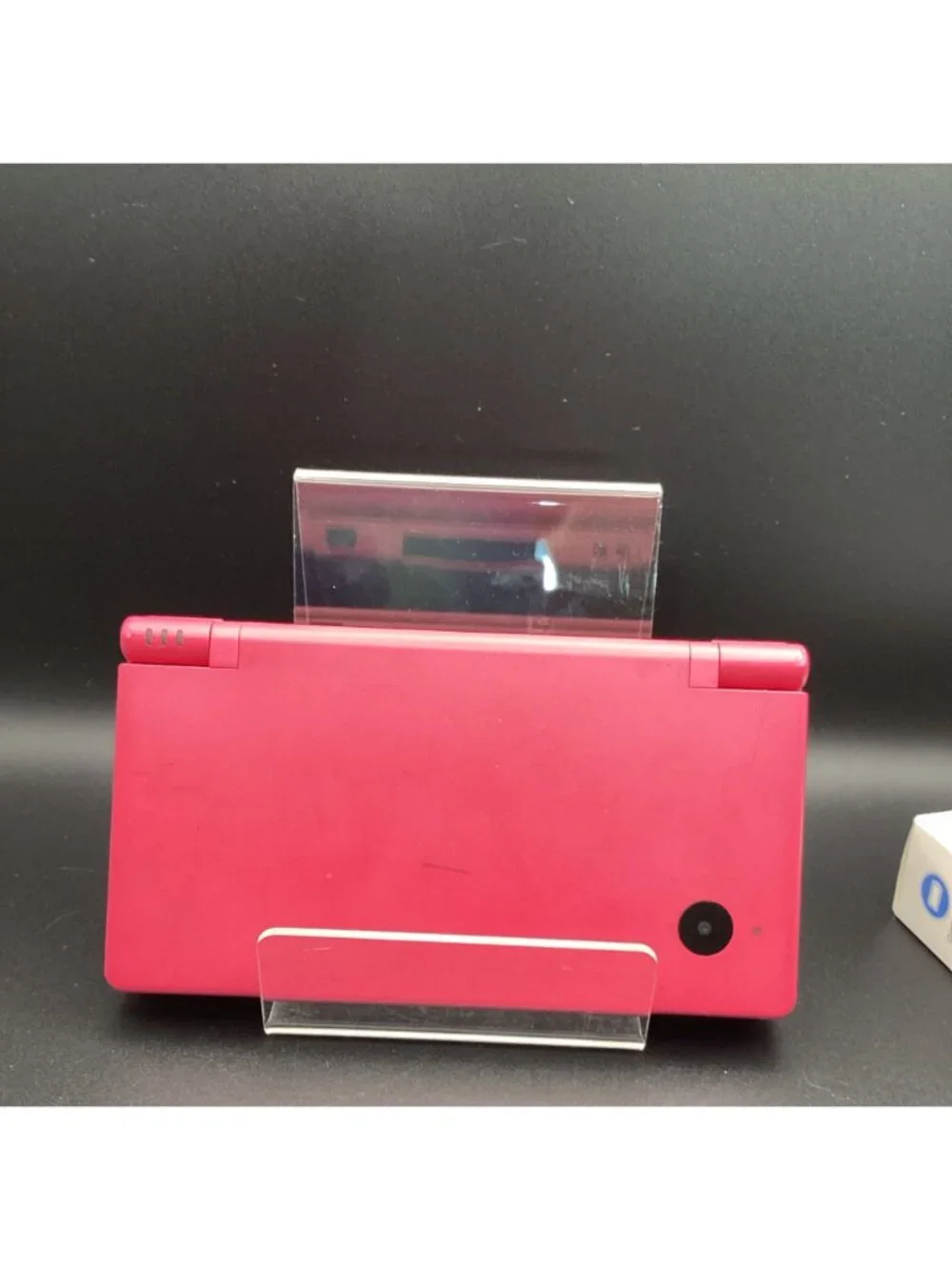 Nintendo DSi Dark Pink TWL-001 USA Tested and Working Original w/Charger Stylus
